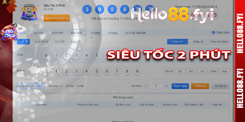 Siêu Tốc 2 Phút